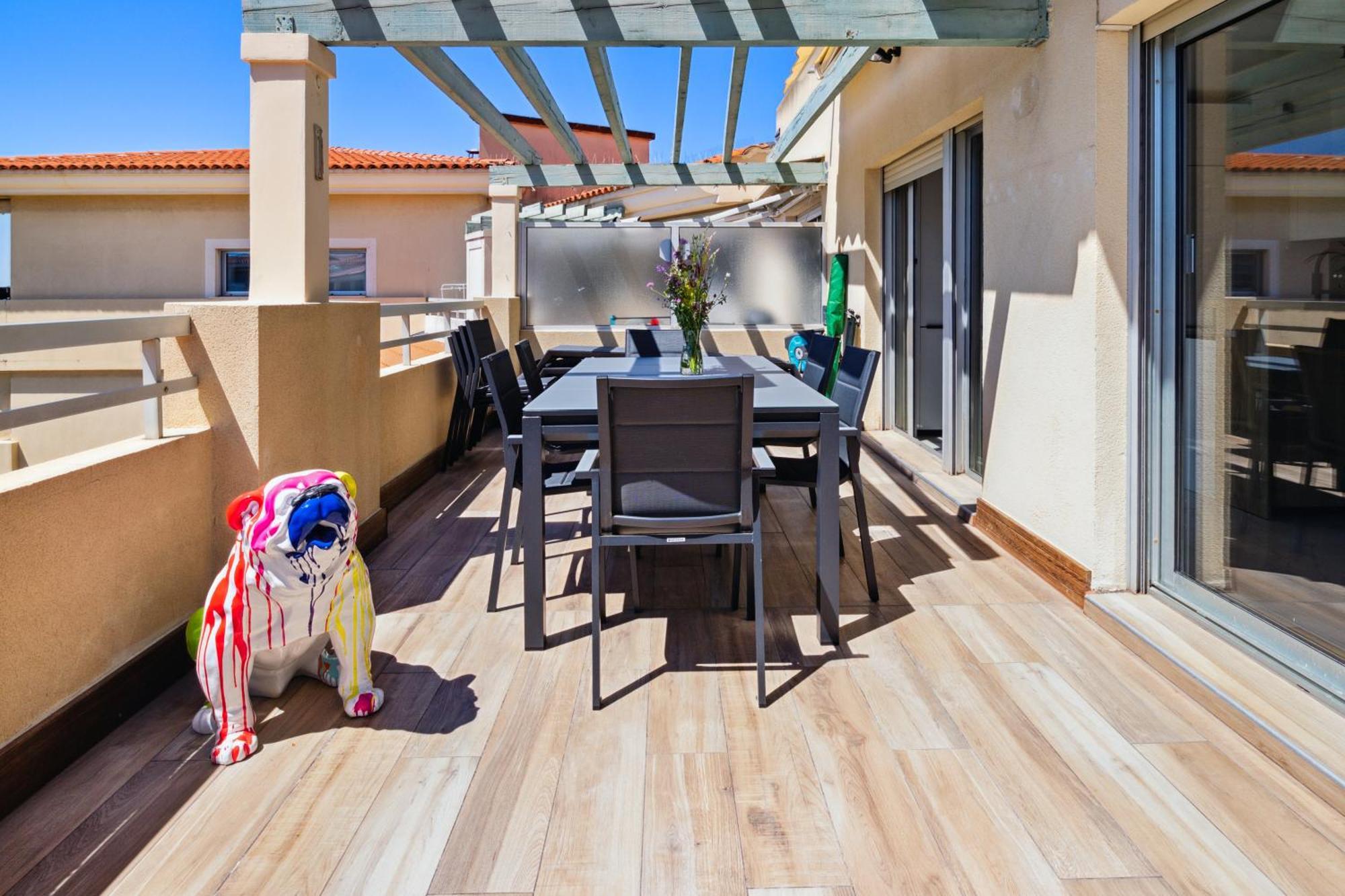 Duplex Villa Les Pins 89M2 Et Terrasse 30M2 昂蒂布 外观 照片